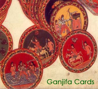 108 Indian playingcards set on mythology